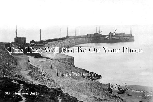 YO 4605 - Skinningrove Iron Works Rail Jetty, Yorkshire c1910