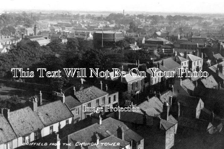 YO 461 - Driffield From The Church Tower, Yorkshire