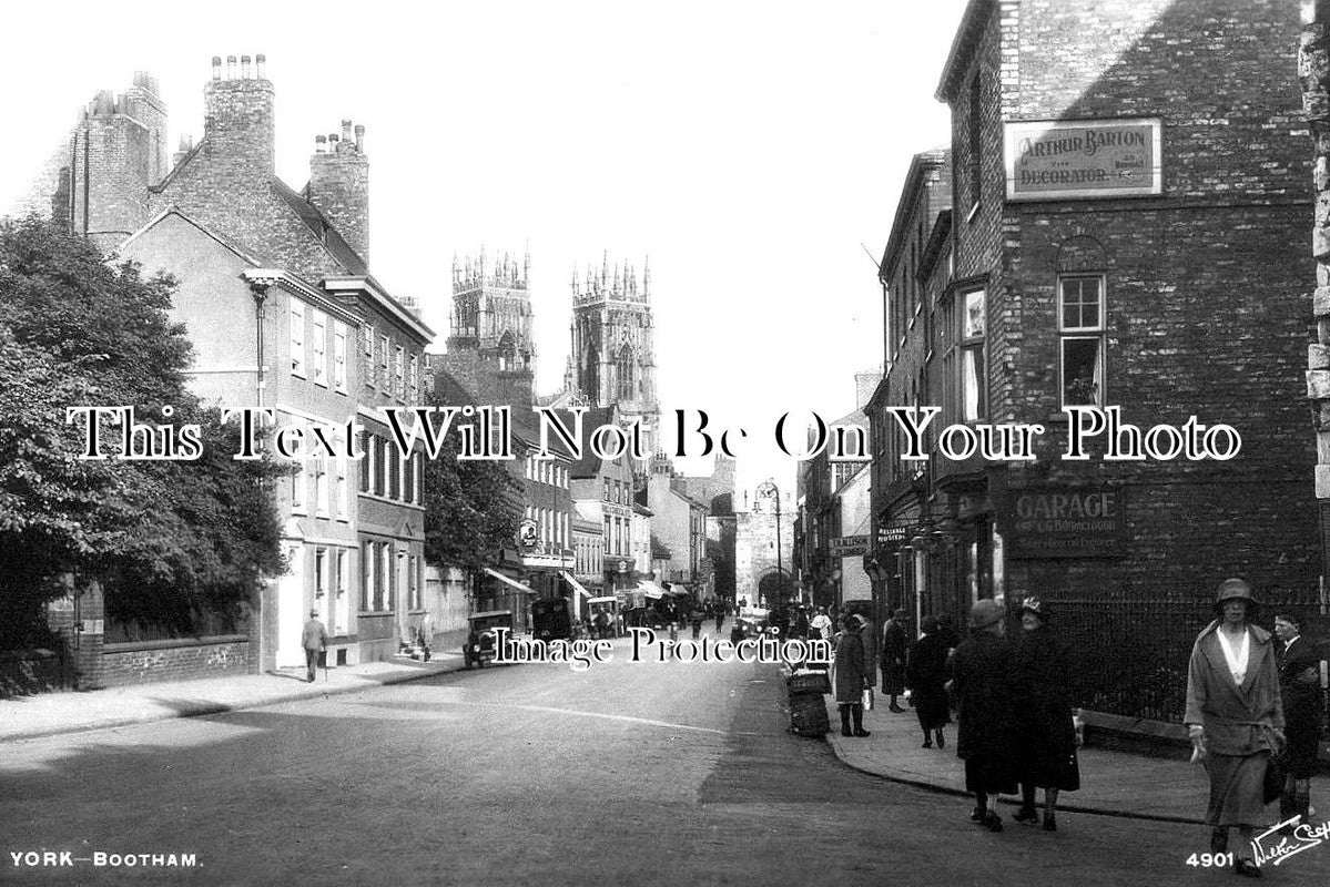 YO 4629 - York, Bootham, Yorkshire c1935