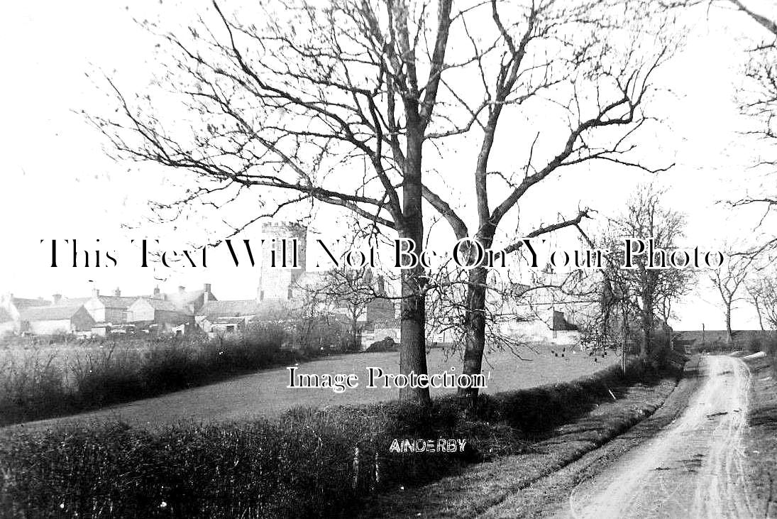 YO 4637 - Ainderby, Yorkshire c1904
