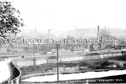 YO 4642 - Kirkstall View From Brewery Hill, Yorkshire