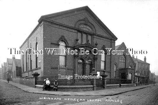 YO 4661 - Whingate Wesleyan Chapel, Armley, Leeds, Yorkshire c1905