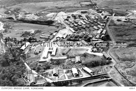 YO 4718 - Air View Of Dunford Bridge Camp, Yorkshire