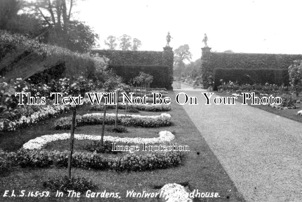 YO 4720 - Wentworth Woodhouse Gardens, Rotherham, Yorkshire