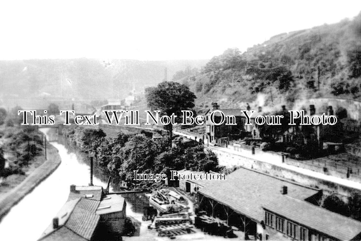 YO 4724 - Canal & Bank House Lane, Salterhebble, Yorkshire