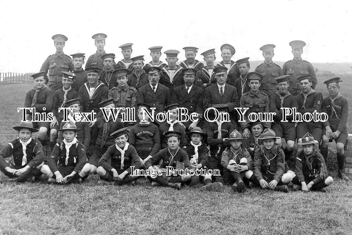 YO 4734 - Group Of Sea Scouts, Whitby, Yorkshire
