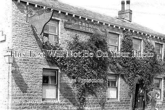 YO 4739 - Crown Hotel Hawes, Wensleydale, Yorkshire