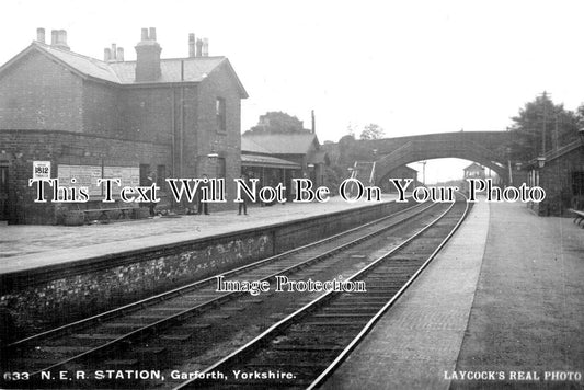 YO 4741 - Garforth Railway Station, Yorkshire