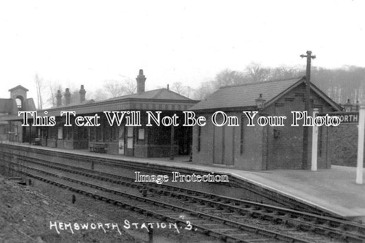 YO 4744 - Hemsworth Railway Station, Yorkshire