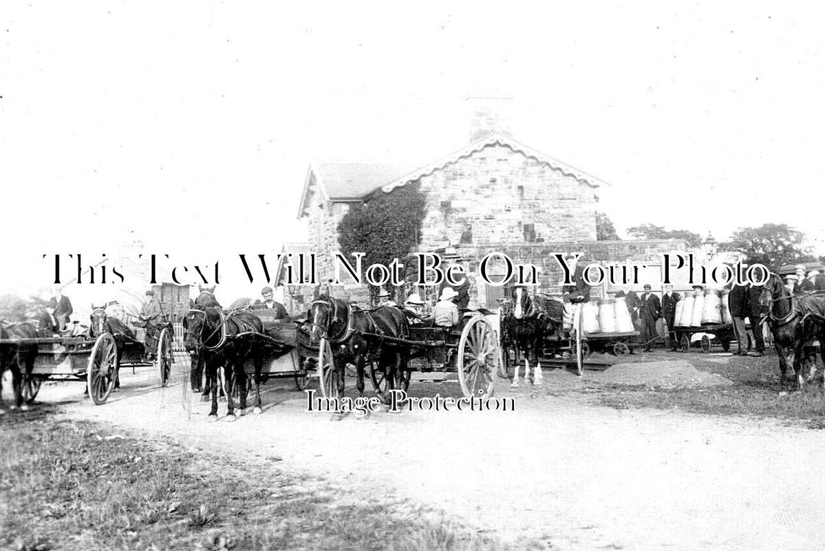 YO 4746 - Askrigg Railway Station, Yorkshire c1910