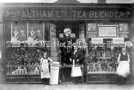 YO 4768 - Abraham Altham Tea Blender Shop, Heckmondwike, Yorkshire