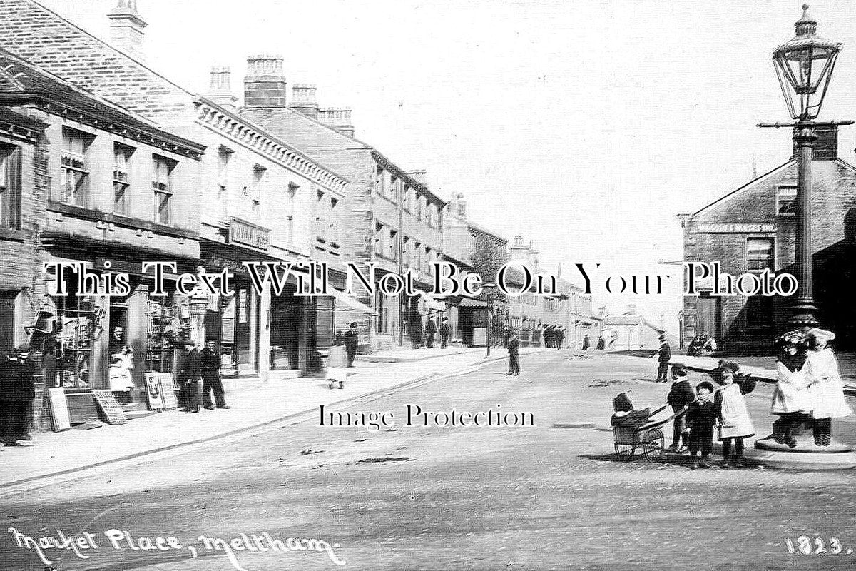YO 4780 - Market Place, Meltham, Yorkshire