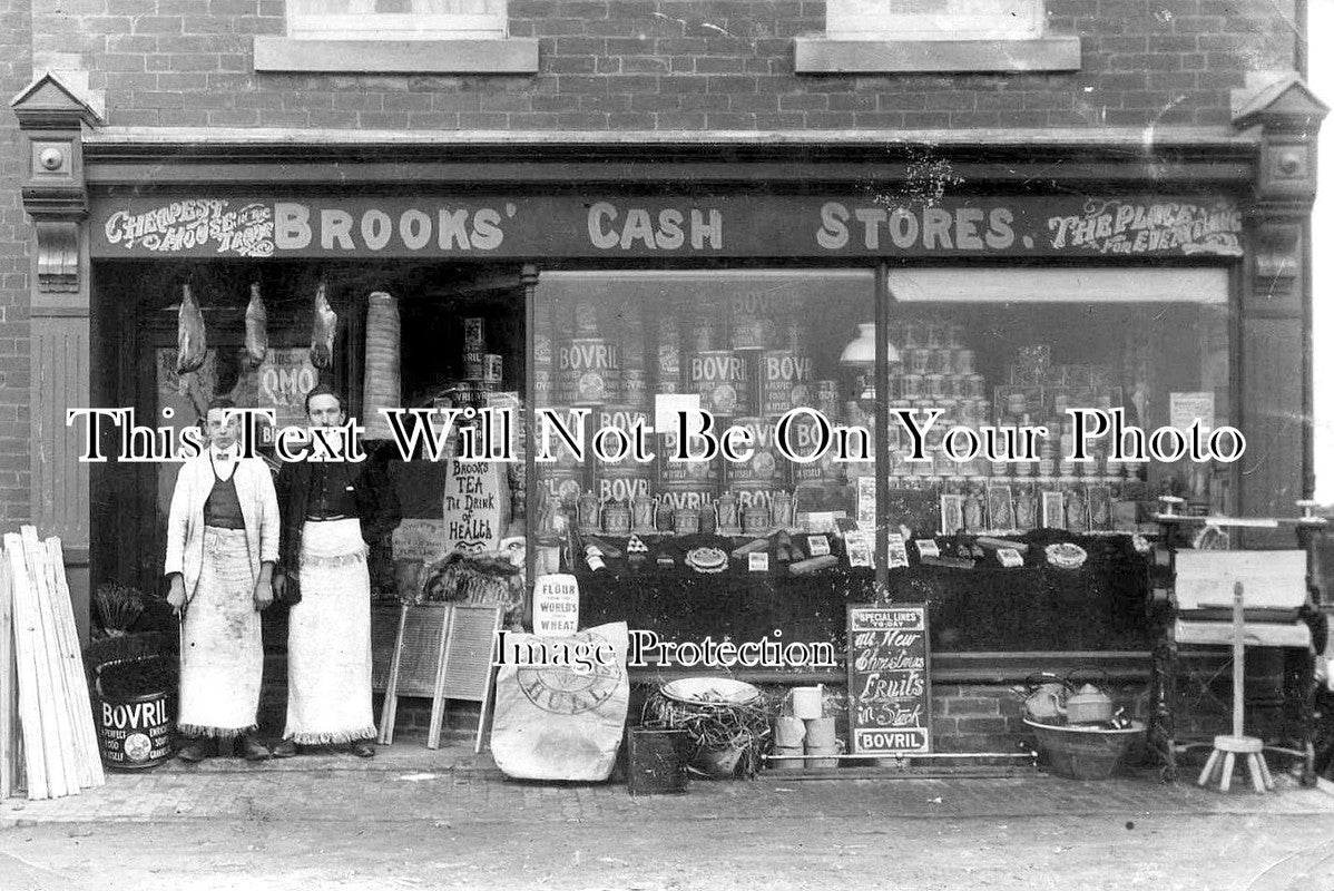 YO 4789 - Brooks Cash Stores Shop Front, South Elmsall, Yorkshire