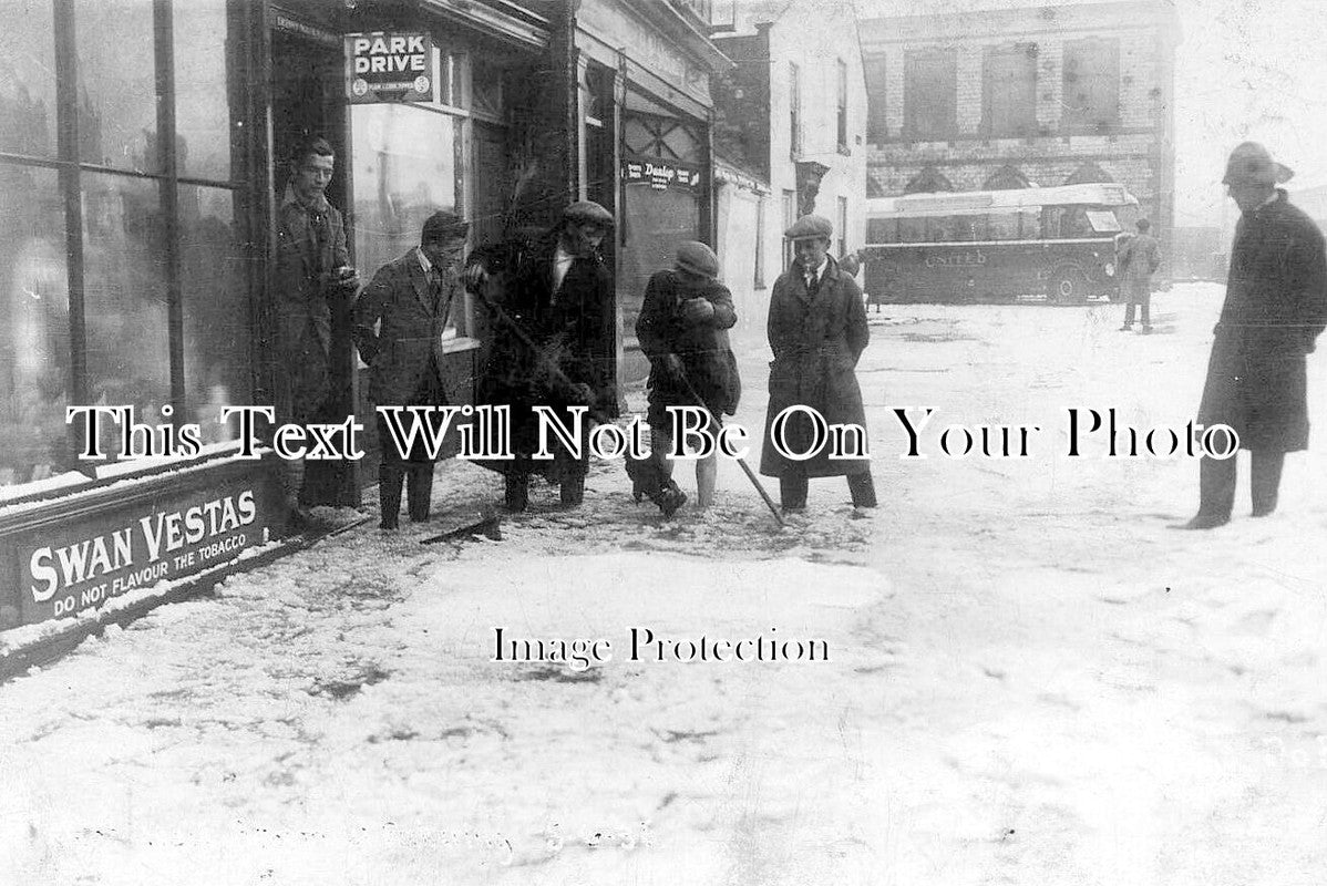 YO 4818 - Pickering Hail Storm Of 1935, Yorkshire