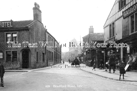 YO 4841 - Bradford Road, Idle, Bradford, Yorkshire c1917