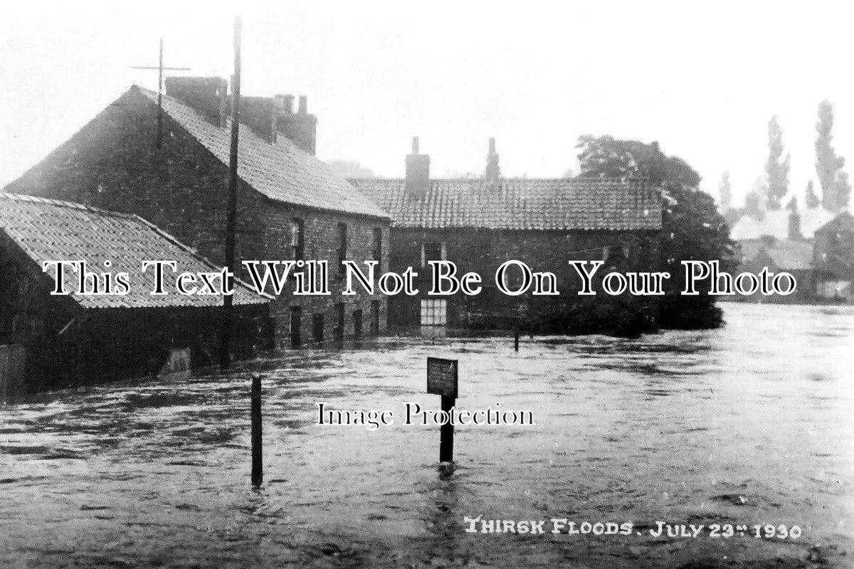 YO 4846 - Thirsk Floods, Yorkshire c1930