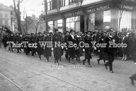 YO 4860 - Salvation Army March, Scarborough, Yorkshire 1929