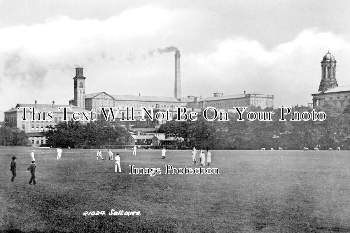 YO 4866 - Cricket, Saltaire, Bradford, Yorkshire