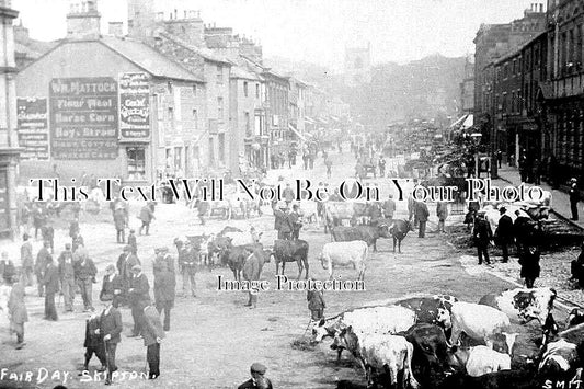 YO 4878 - Fair Day, Skipton, Yorkshire