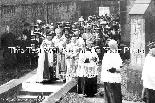 YO 4906 - Catholic Church, Otley, Yorkshire c1911