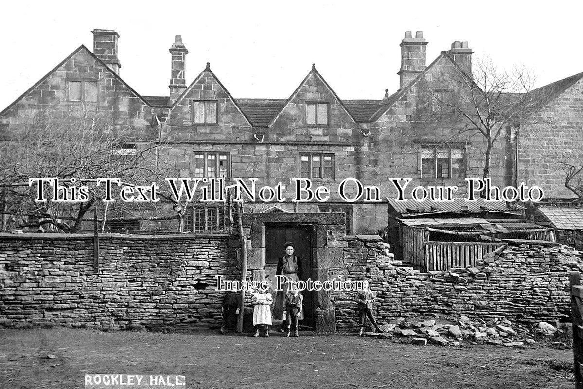 YO 4908 - Rockley Hall, Worsbrough, Barnsley, Yorkshire c1911