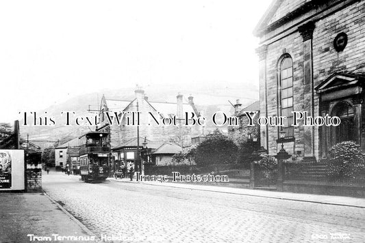 YO 4917 - Tram Terminus, Hebden Bridge, Yorkshire