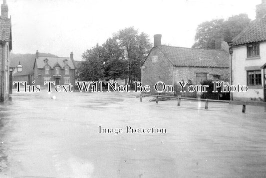 YO 4919 - Main Street Flooding, Thornton Dale, Yorkshire