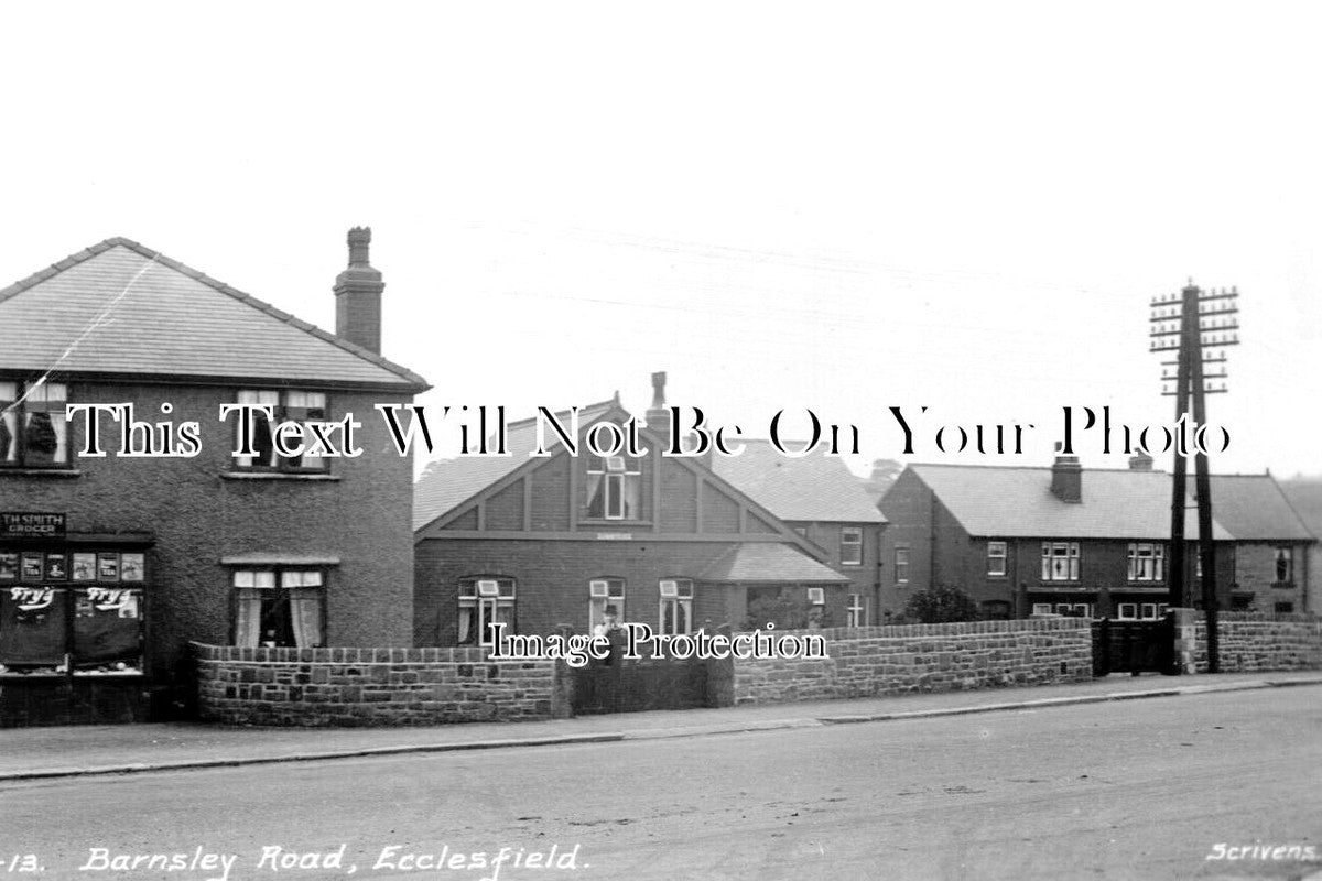 YO 4964 - Shop On Barnsley Road, Ecclesfield, Sheffield, Yorkshire c1925