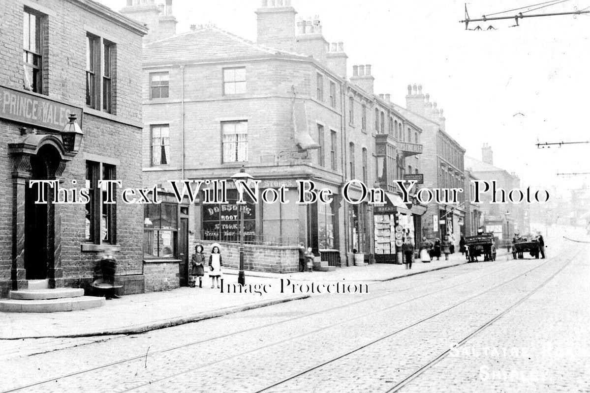 YO 5010 - The Prince Of Wales Pub, Saltaire Road, Shipley, Yorkshire c1907