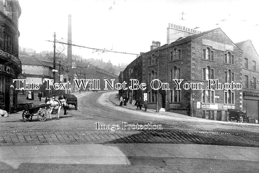 YO 5044 - New Bank, Halifax, Yorkshire c1915
