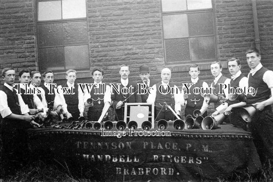 YO 5045 - Tennyson Place, Male Hand Bell Ringers, Bradford, Yorkshire