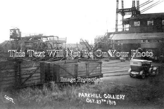 YO 5047 - Parkhill Colliery, Stanley, Yorkshire c1919
