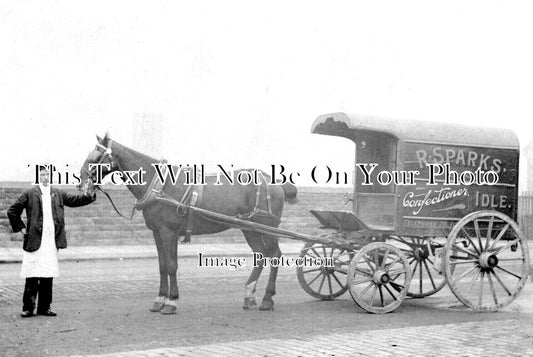 YO 5069 - R Sparks Confectioner Horse Wagon, Idle, Yorkshire
