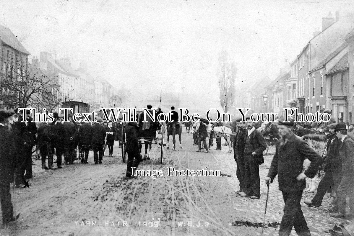 YO 51 - Yarm Fair, Yorkshire 1911