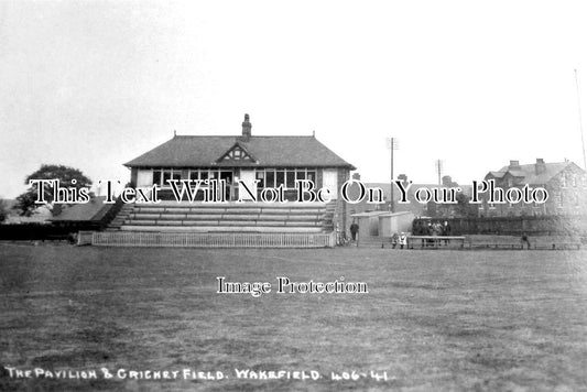 YO 5103 - The Pavilion & Cricket Field, Wakefield, Yorkshire