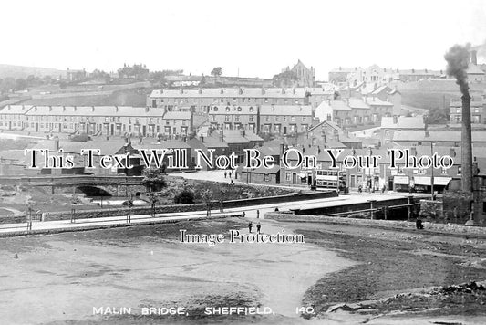 YO 5122 - Malin Bridge, Sheffield, Yorkshire c1916