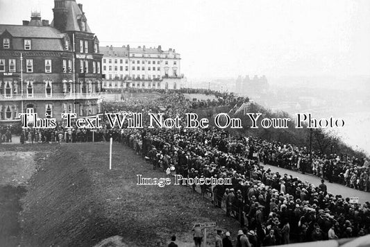 YO 5260 - Edward VIII Visit, Scarborough Esplanade, Yorkshire 1928
