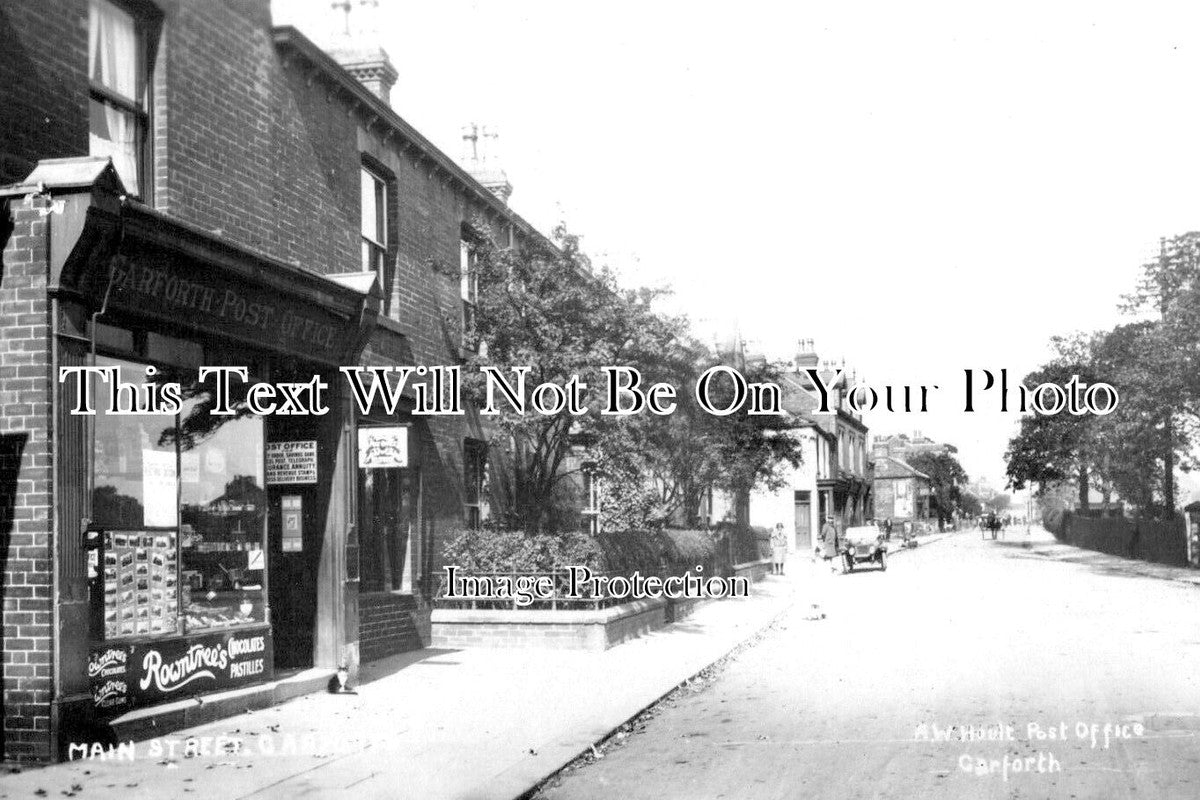 YO 5280 - Main Street, Garforth, Leeds, Yorkshire c1925
