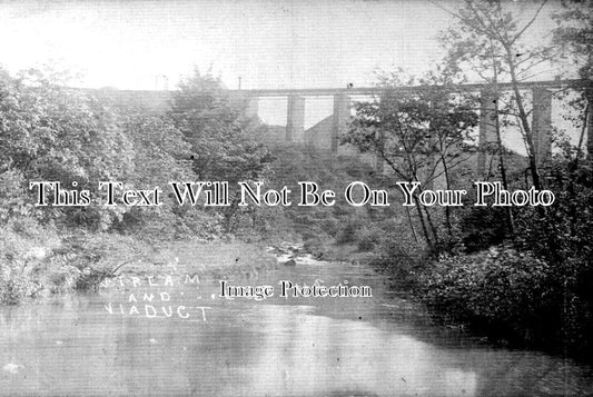 YO 5285 - Stream & Viaduct, Loftus, Yorkshire