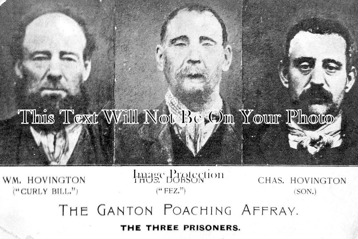 YO 5290 - The Ganton Poaching Affray, Yorkshire 1904