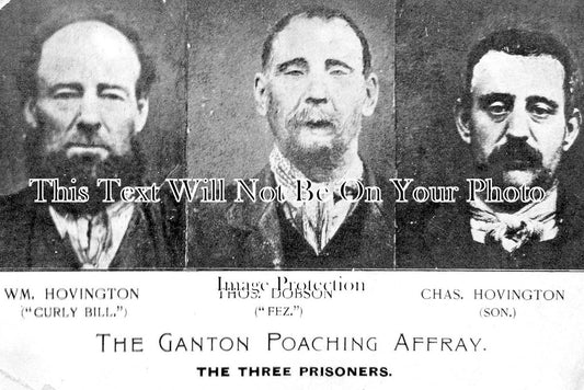 YO 5290 - The Ganton Poaching Affray, Yorkshire 1904