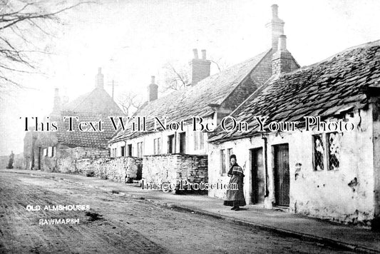 YO 5319 - Old Almshouses, Rawmarsh, Yorkshire c1905