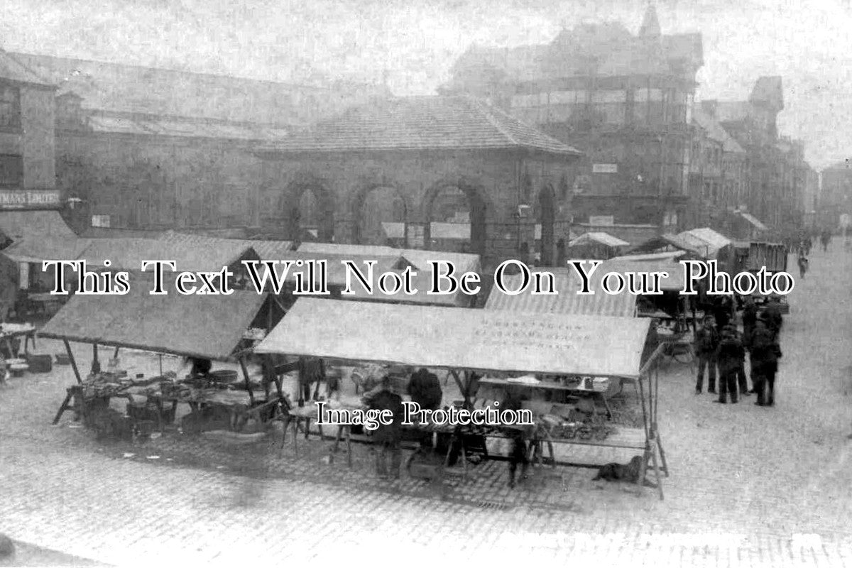 YO 5344 - The Market Place, Pontefract, Yorkshire