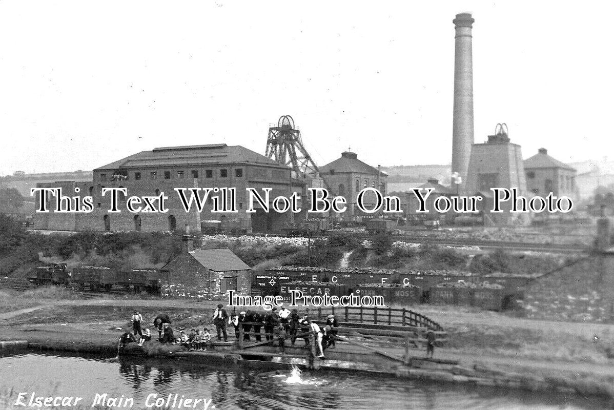 YO 5378 - Elsecar Main Colliery, Yorkshire c1912