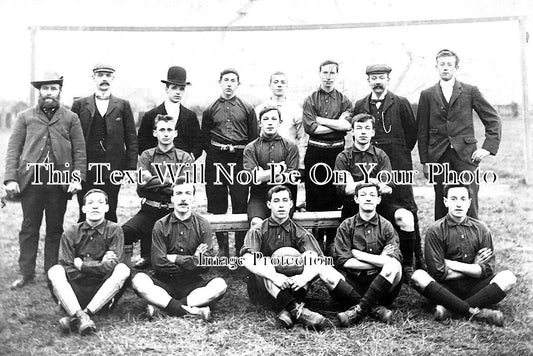 YO 5401 - Wombwell Town Football Team, Barnsley, Yorkshire c1901