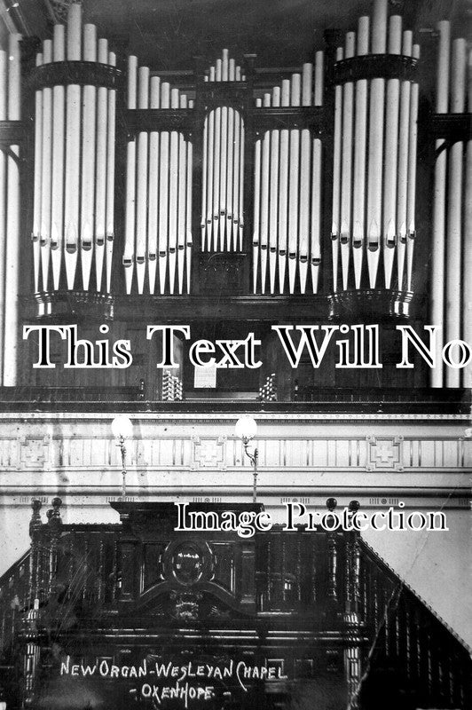 YO 5416 - New Organ, Wesleyan Chapel, Oxenhope, Keighley, Yorkshire