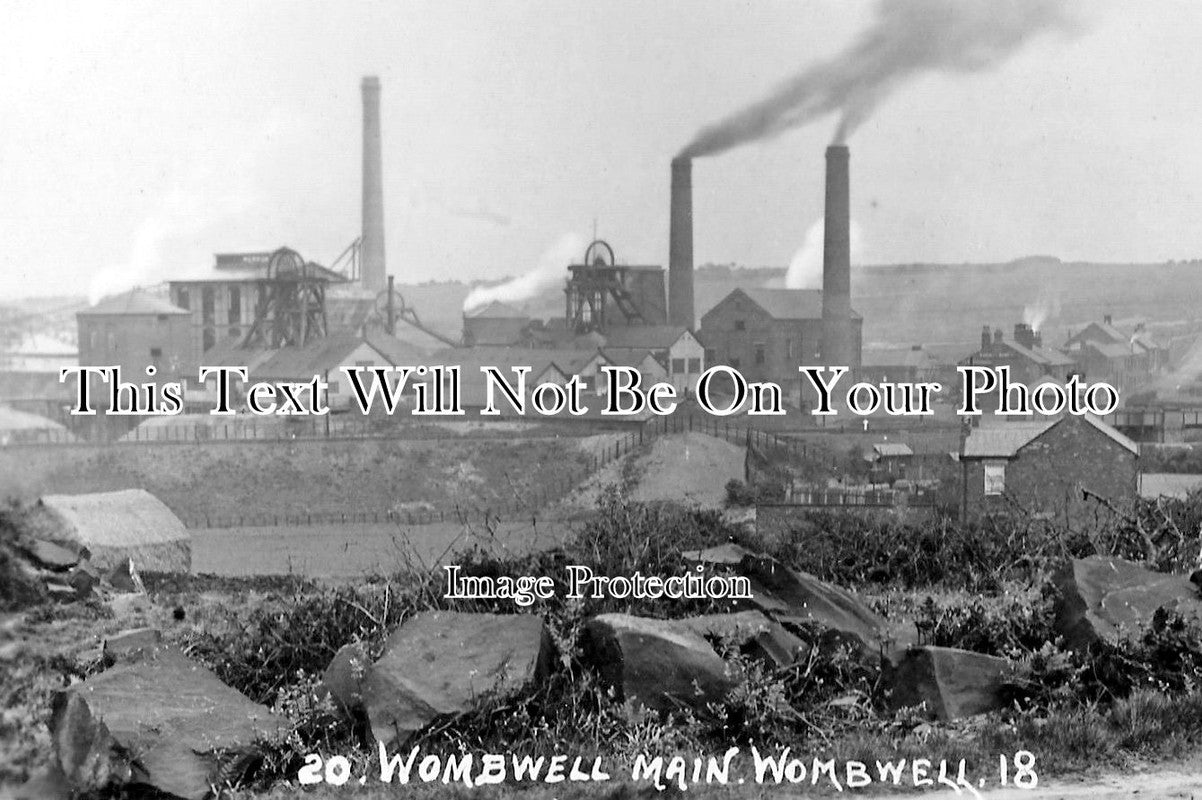 YO 542 - Wombwell Main Colliery, Barnsley, South Yorkshire c1920