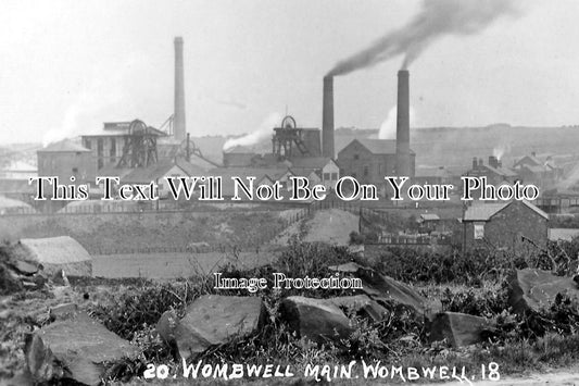 YO 542 - Wombwell Main Colliery, Barnsley, South Yorkshire c1920