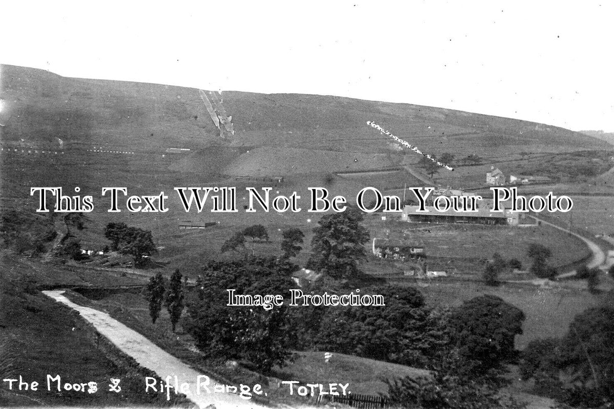 YO 5465 - Moors Rifle Range, Totley, Sheffield, Yorkshire