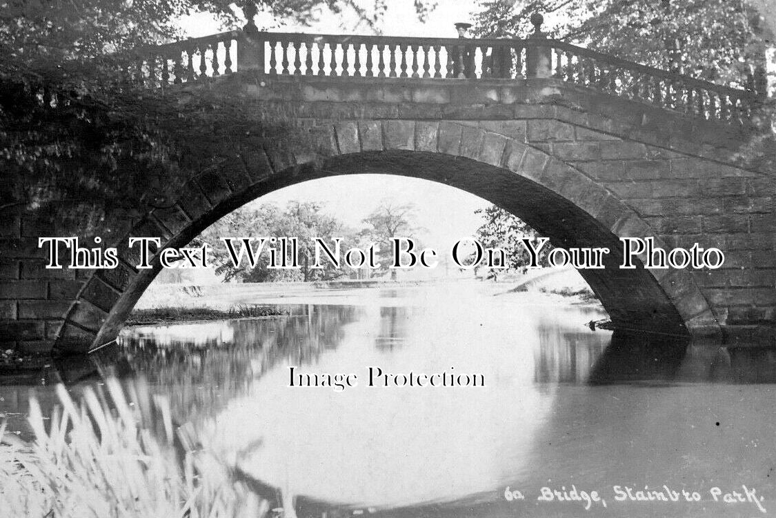 YO 5469 - Bridge At Stainboro Park, Barnsley, Yorkshire